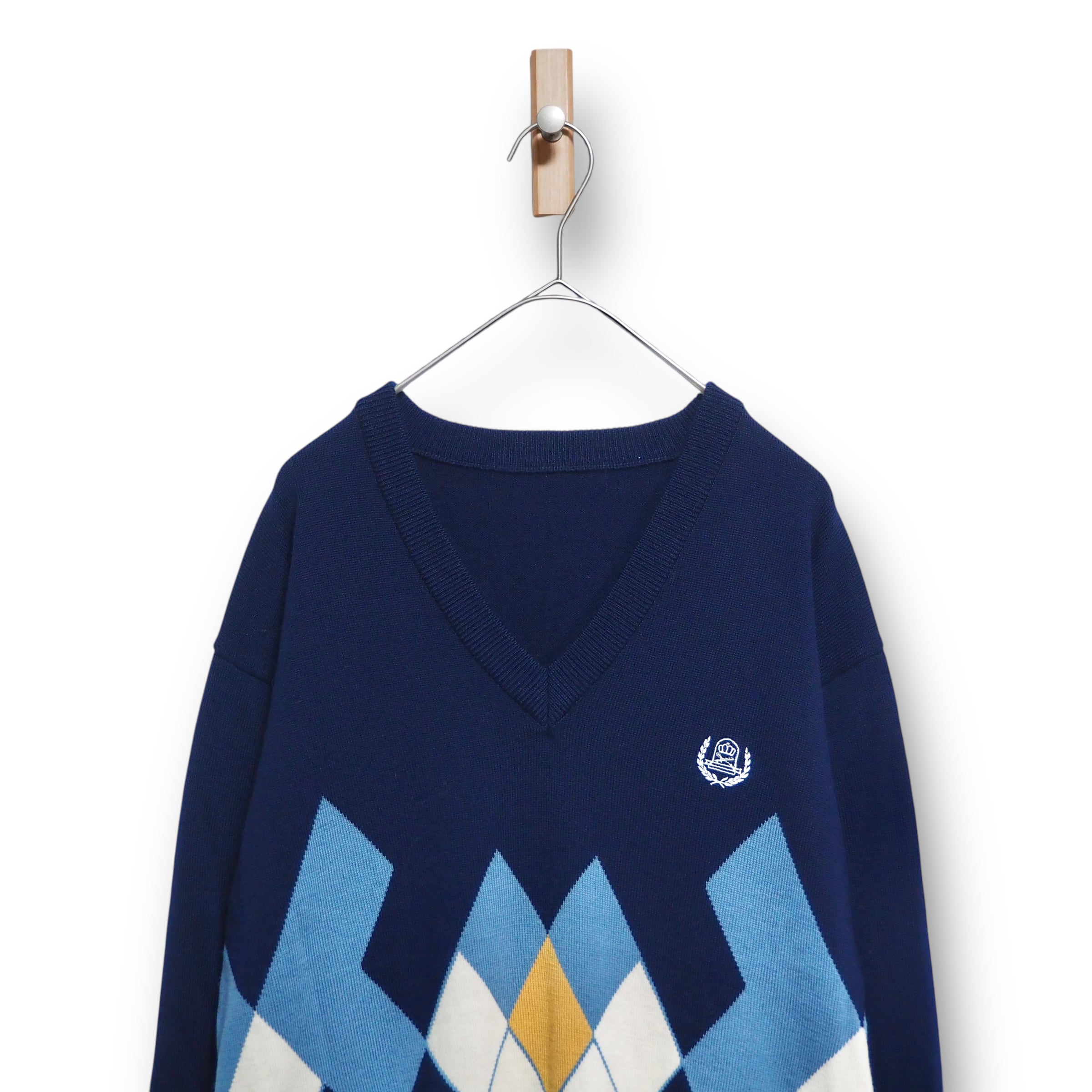 【VINTAGE】Vネックニット