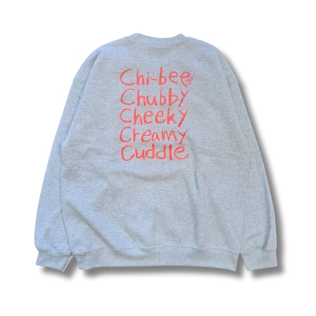 chi-bee / チービー - クレヨン スウェット (gray)