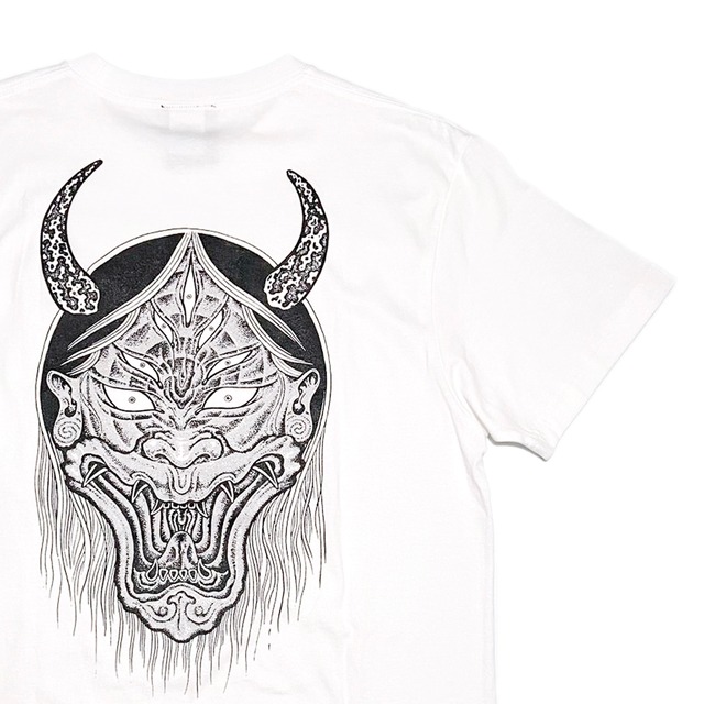 神眼芸術『Psychedelic Hannya』T-shirt(神眼芸術×FLYOVER)New Type