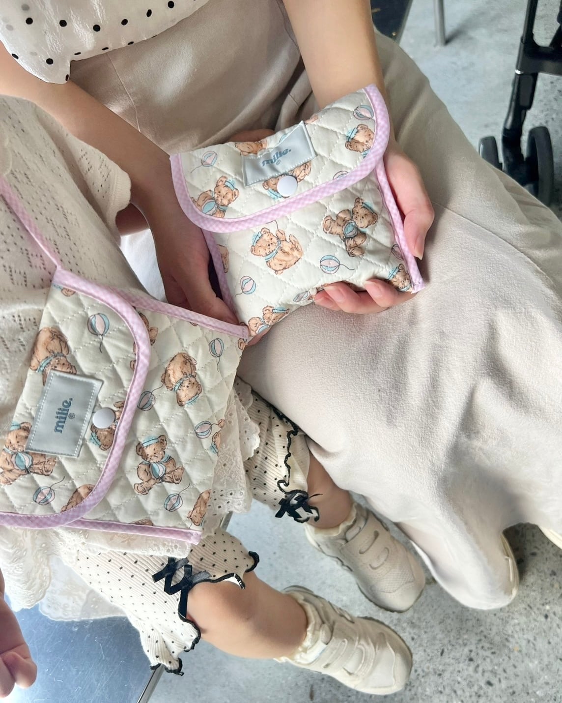 【即納】数量限定セット ~ mama mini pouch & mini pochette ~