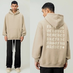 【FOH / FRIENDS OF HUMANITY】HOODIE トップス パーカー STREET ストリート メンズ レディース ユニセックス オーバーサイズ