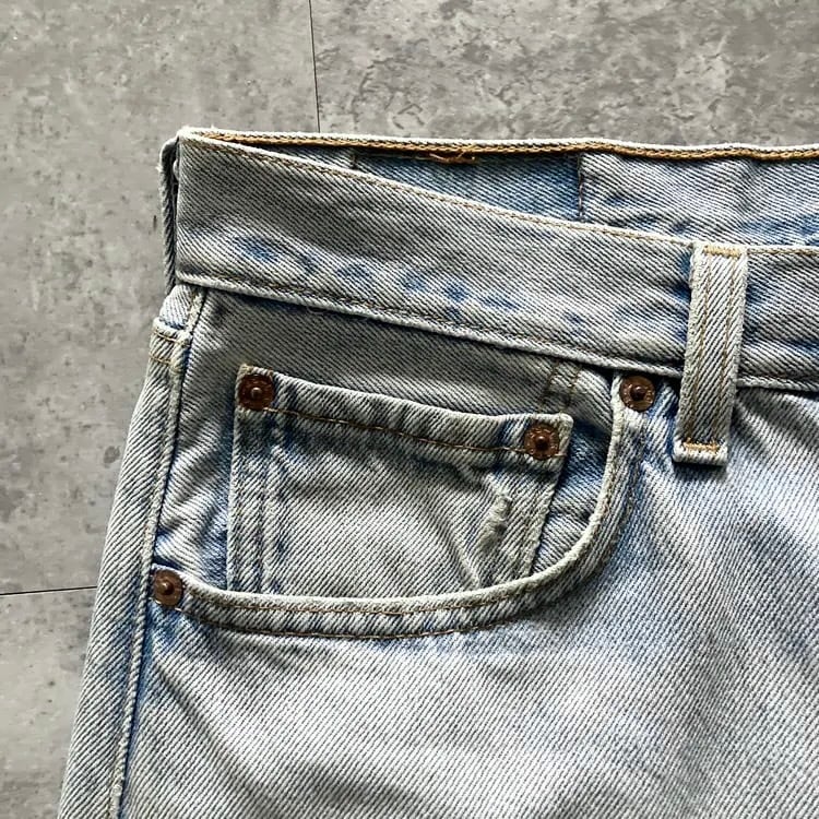 W32 L30】90's US.Levis 501 リーバイス マーフィー工場(546) ボタン裏