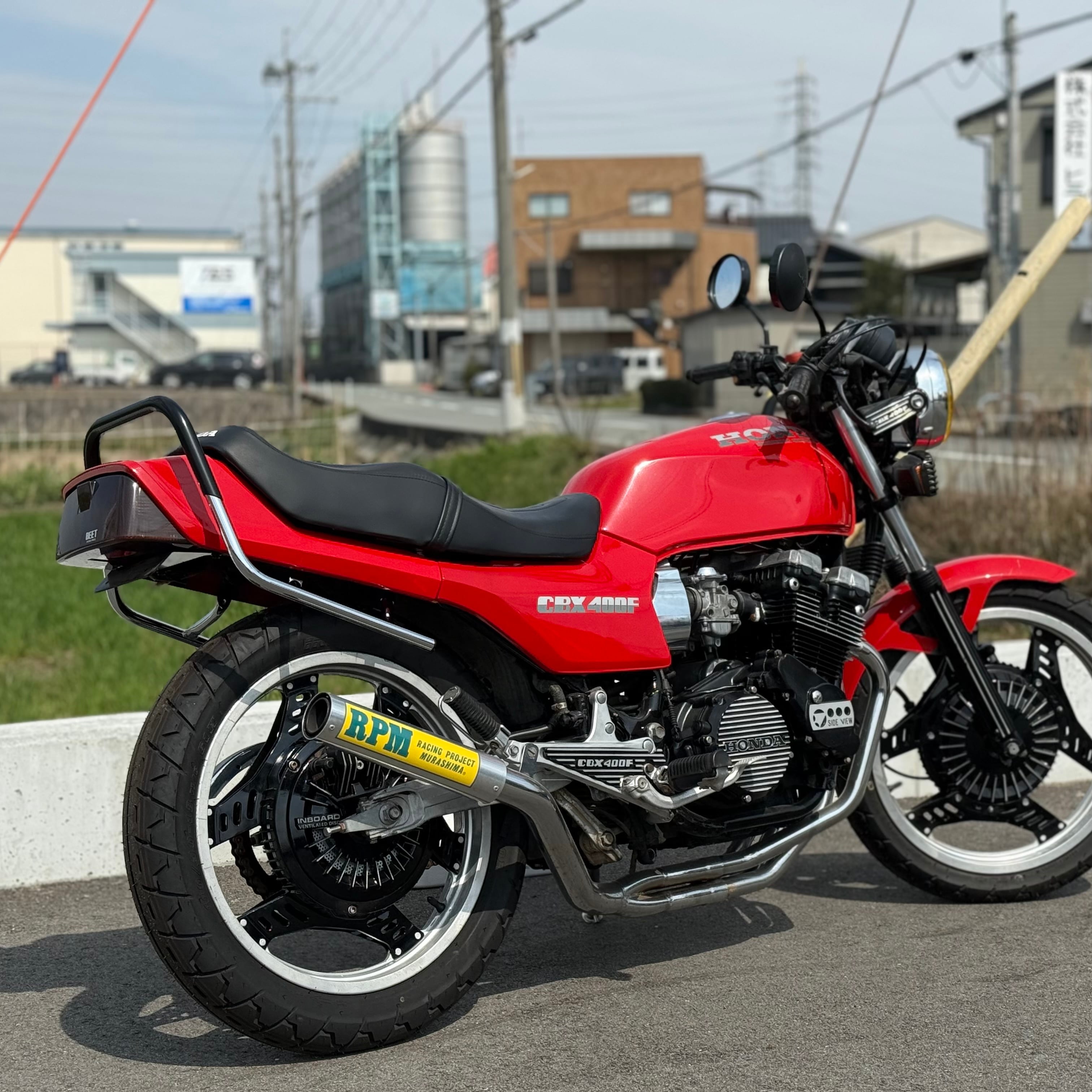 CBX400F用 RFオリジナルタンデムバー | RevivalFactory