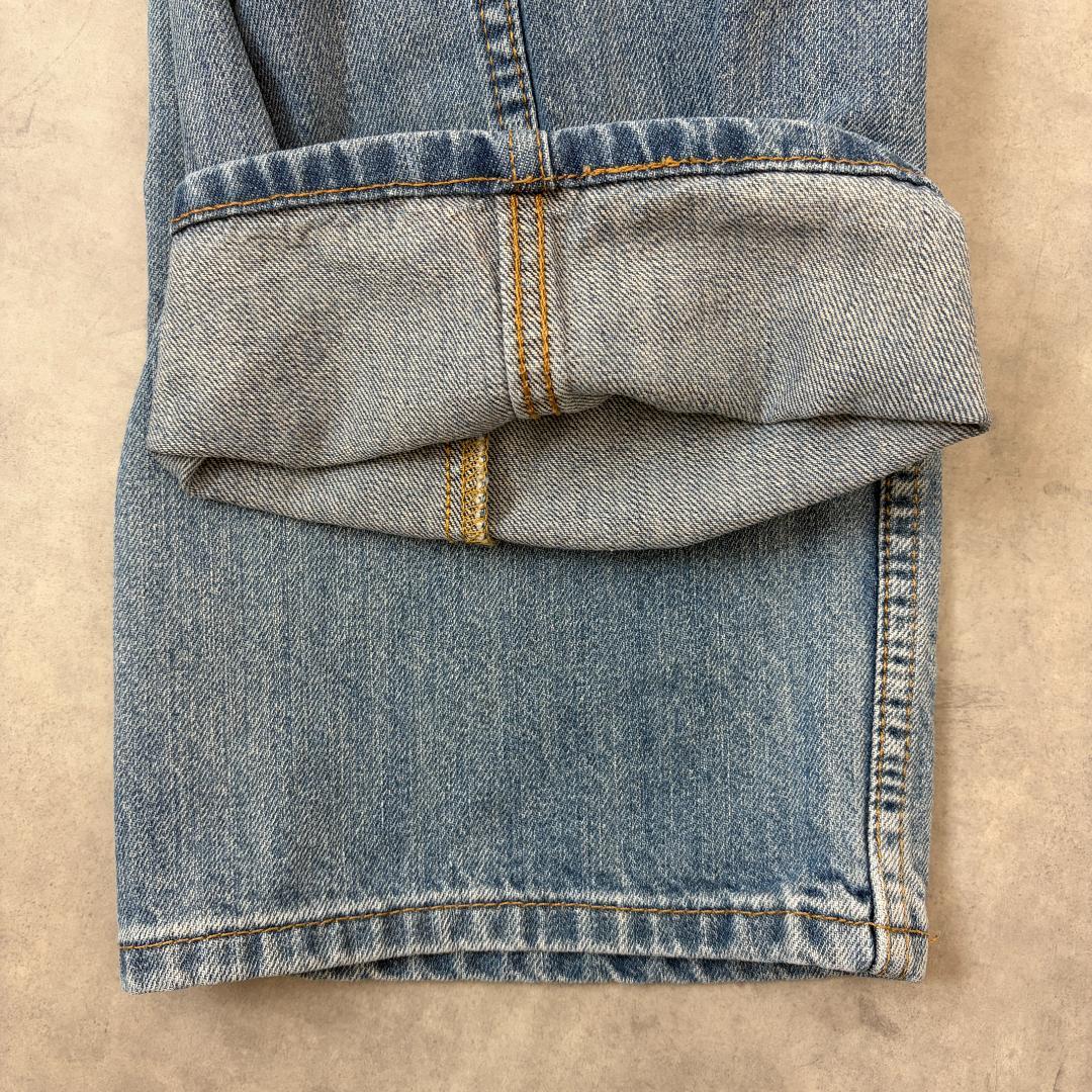 リーバイス569 Levis W34 ワイド バギー 青 古着 ヒゲ 22549 | fuufu