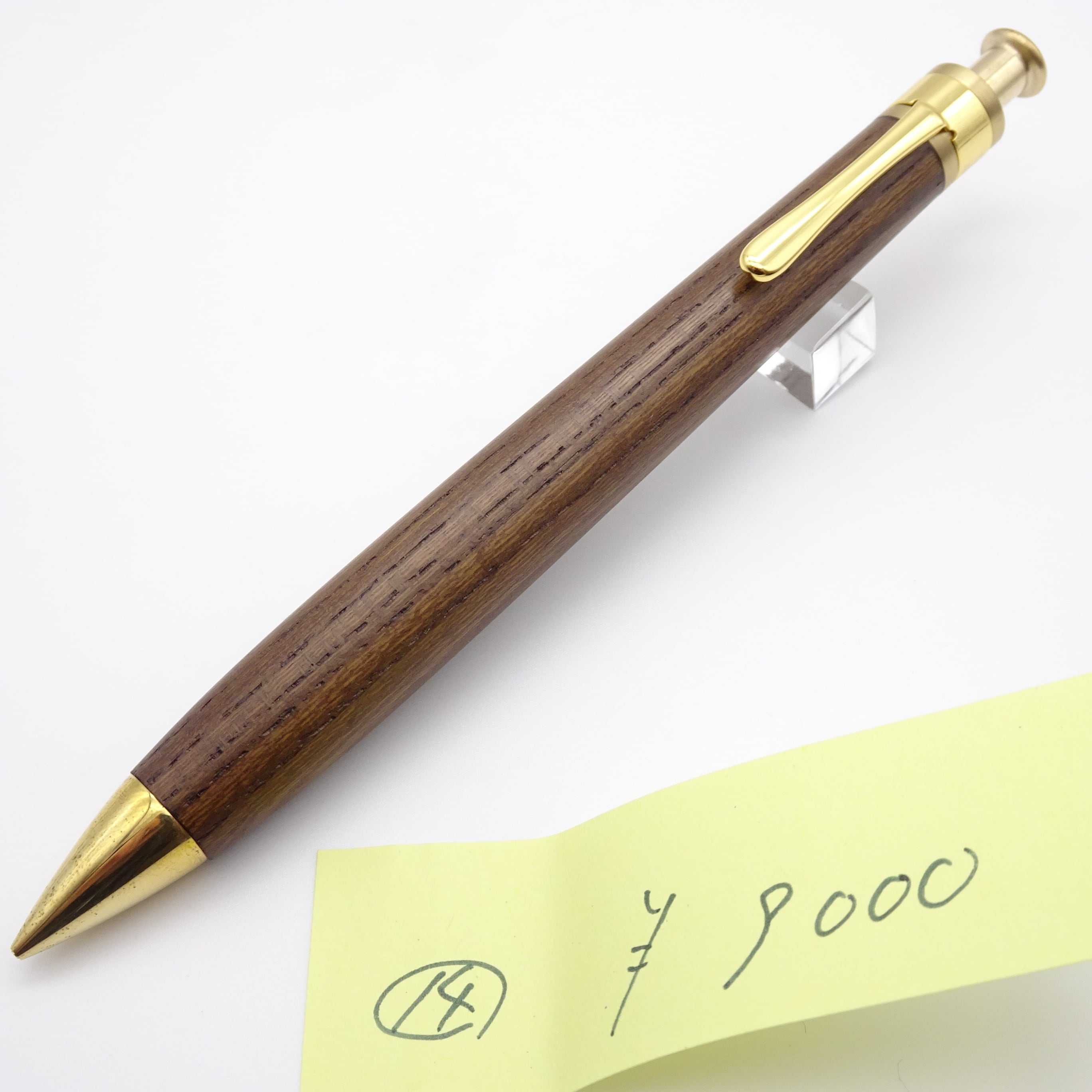 0.5mmペンシル楔 神代欅（けやき）14※真鍮金具 | 工房 楔（せつ）