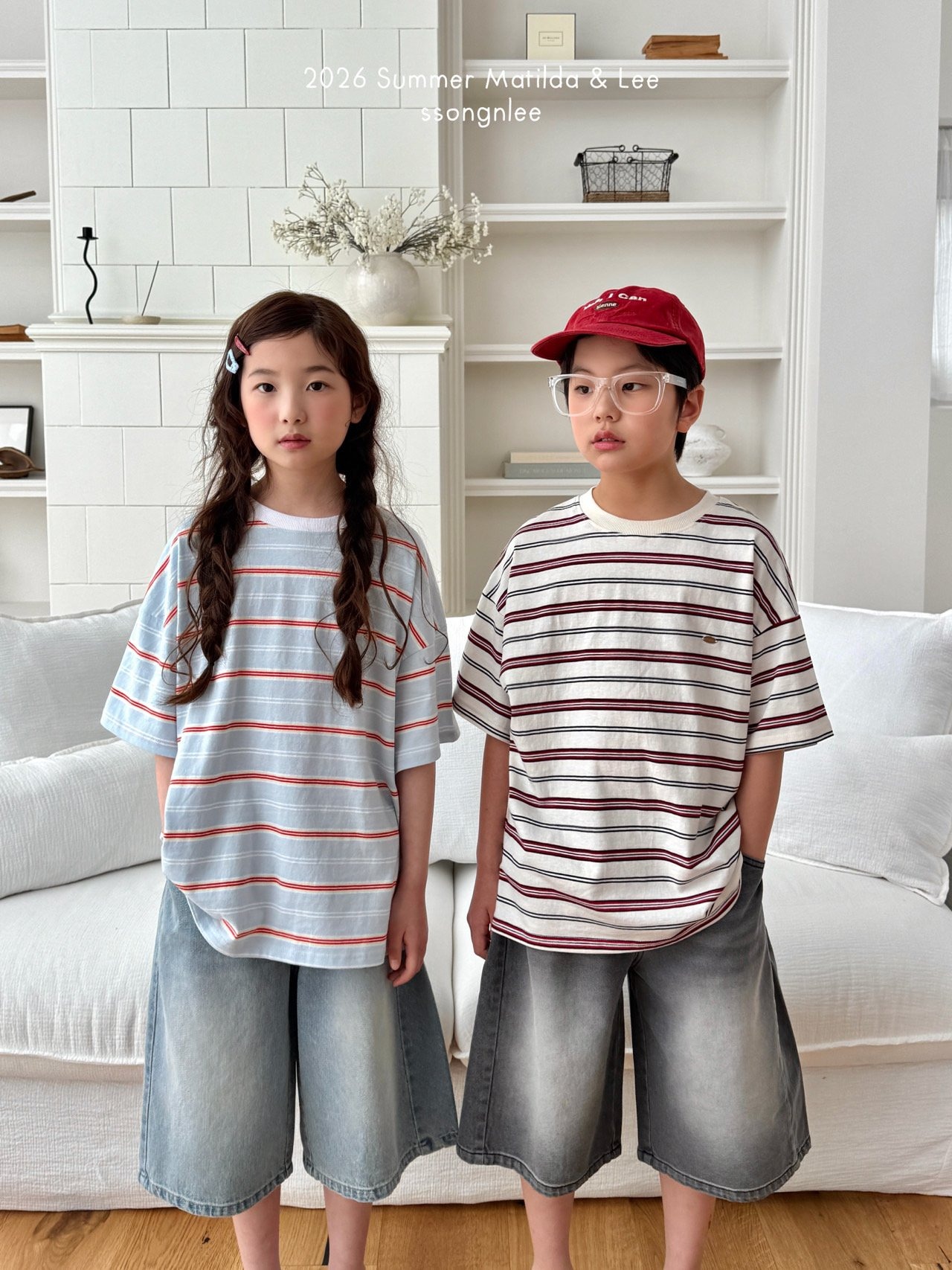 [Matilda&Lee] Melbourne striped shirt (15/17/19) / [마틸다앤리] 멜버른단가라티 (15/17/19)