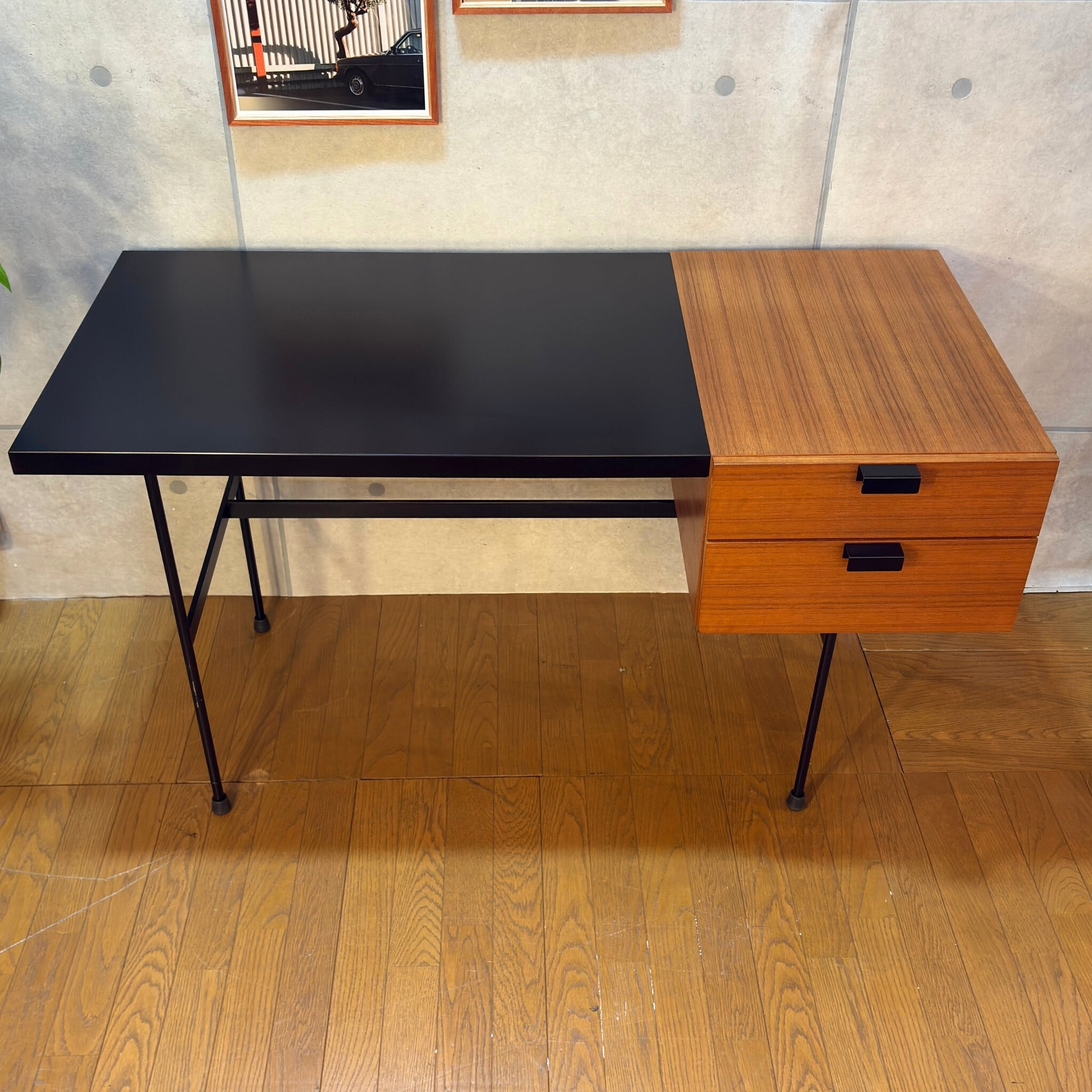 USED】METROCS Pierre Paulin F031 Desk Oak | ピエール・ポラン F031