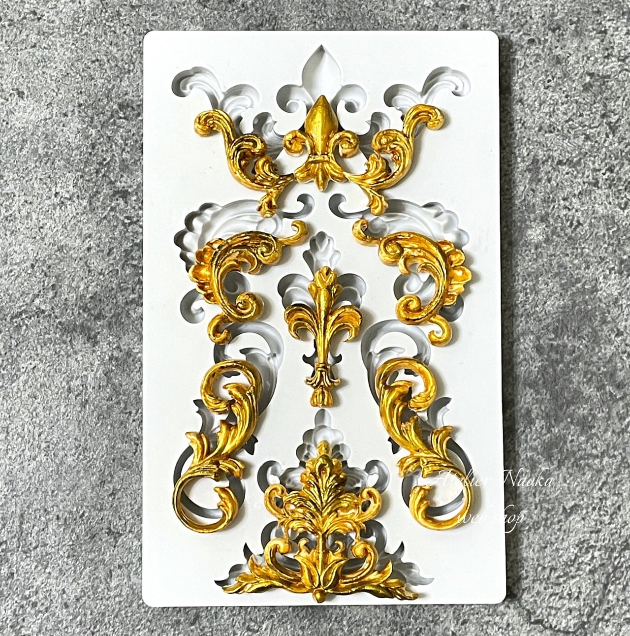 バロック調 シリコンモールドb(大) | シリコンモールド・クレイ