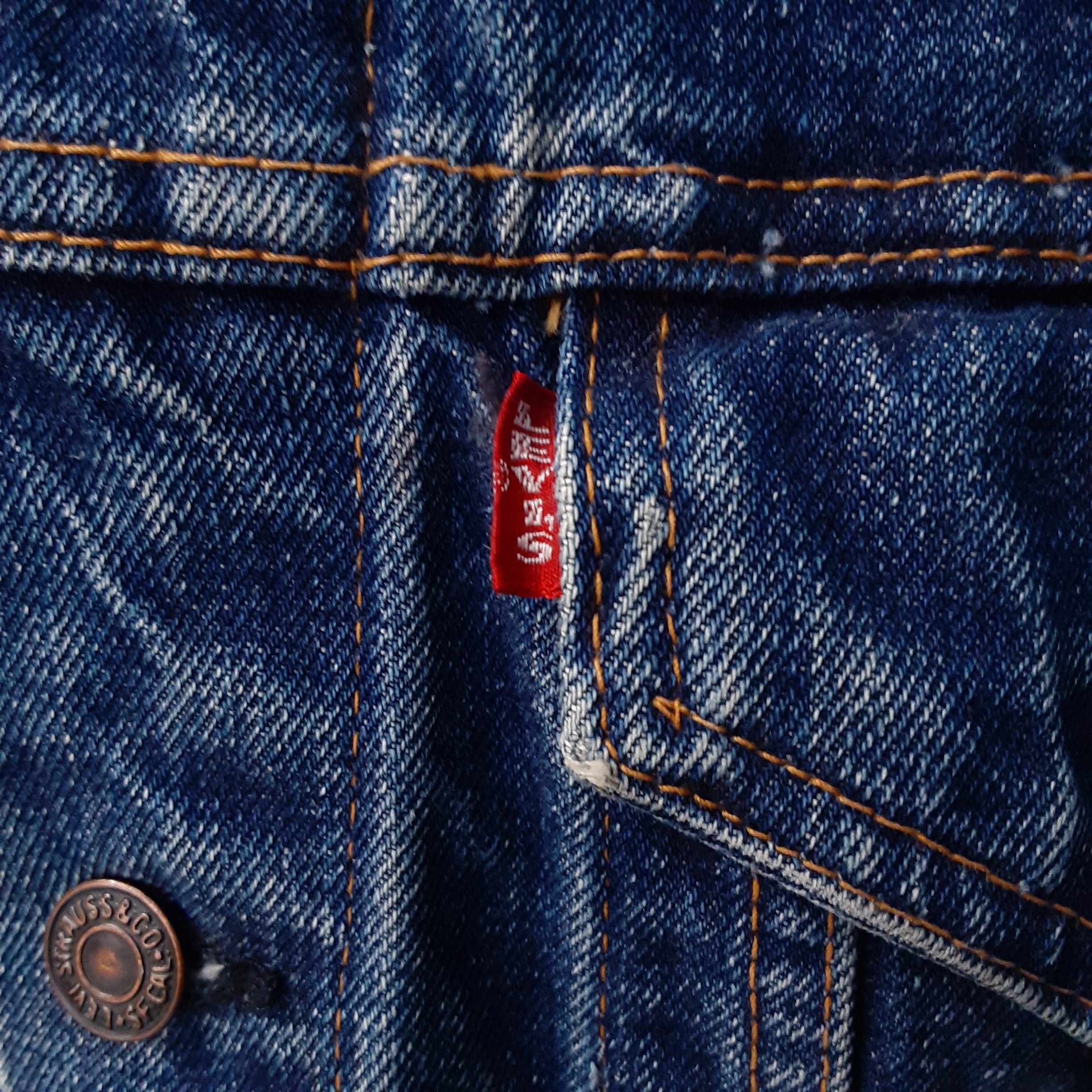 60s LEVIS 70805 デニムジャケット　BIGE 27 8表記以下