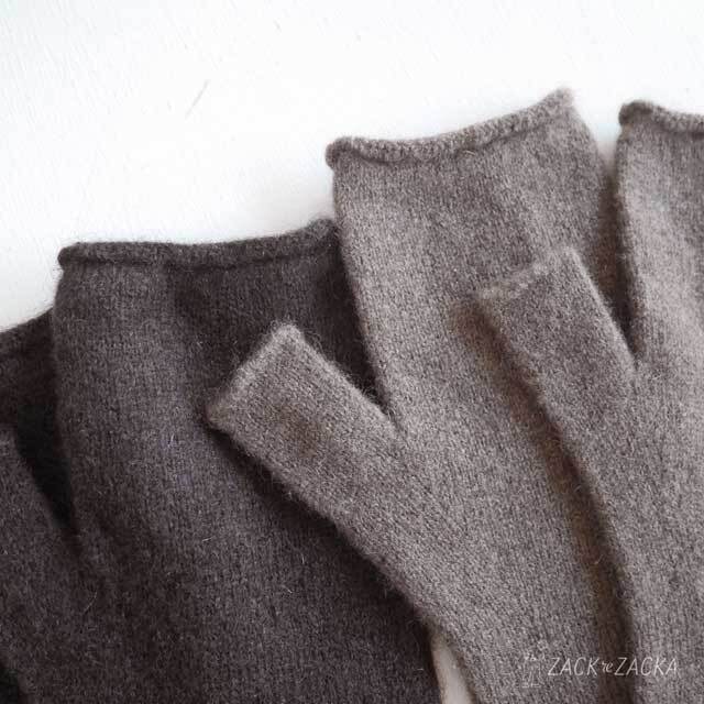 ヤクウール100％ フィンガーレスロンググローブ アームウォーマー