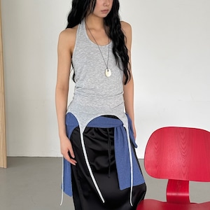 halter neck nosleeve　k-0219