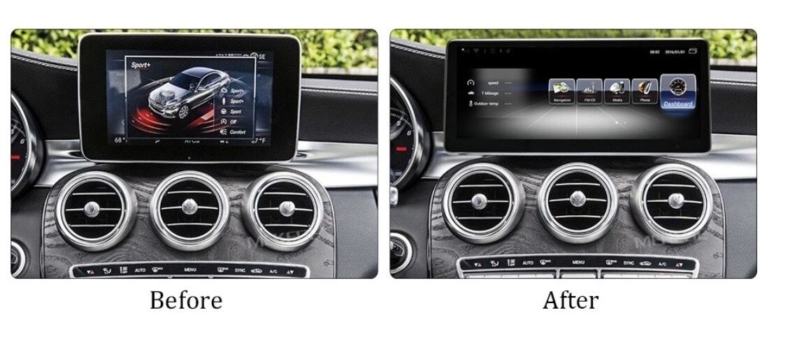 ベンツ C クラス S205 W205 2014 ー 2017 アンドロイドナビ DVD 4G