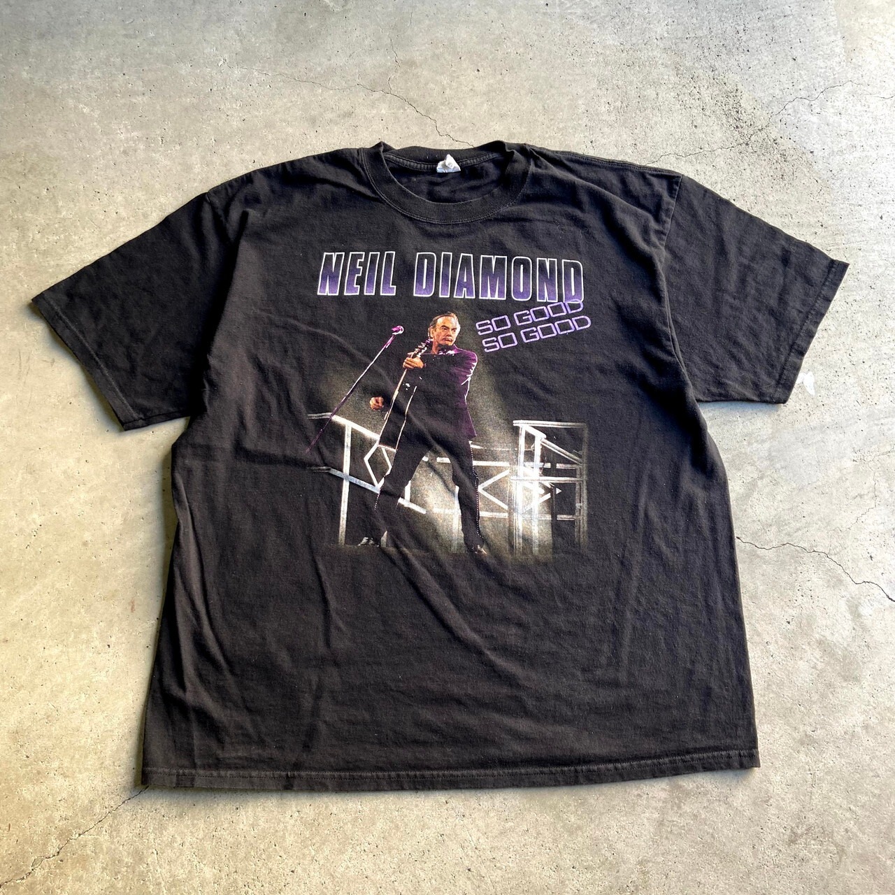 ビッグサイズ NEIL DIAMOND ニール・ダイアモンド アーティストTシャツ 