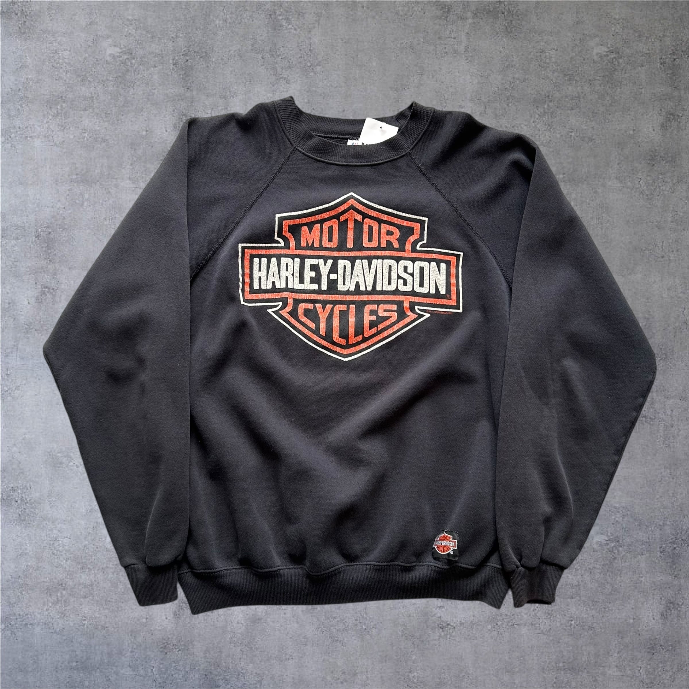 〜1990s Harley-Davidson Raglan Sleeve Sweat【高円寺店】