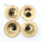 ベリーダンス ジル 全4組 まとめ売り 金 銀 フィンガーシンバル ミニシンバル 小物 小道具 ペア 両手 楽器 ダンス小物 イベント 練習 レッスン ステージ 民族舞踏 ゴールド系 シルバー系