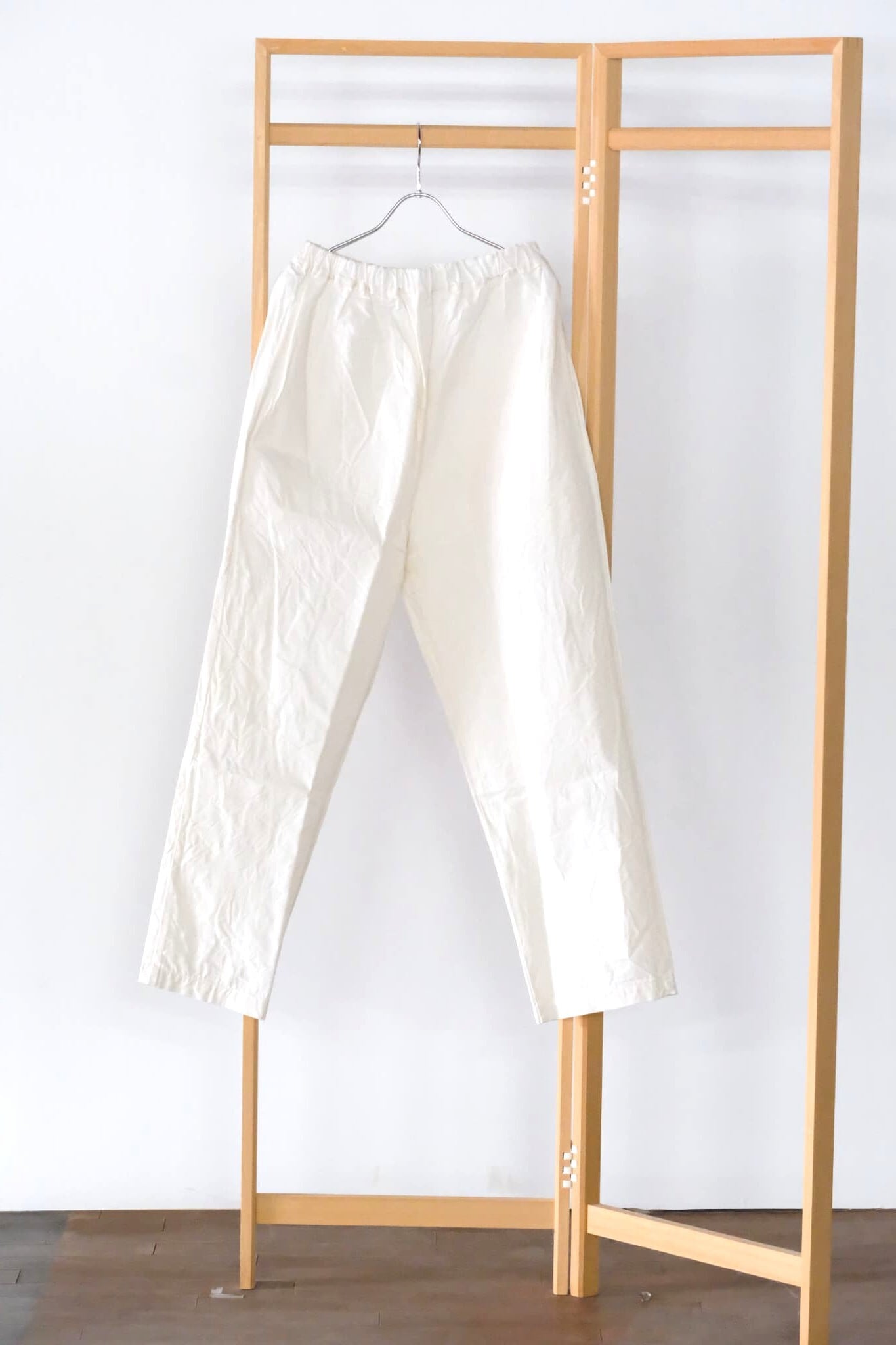 ヤンマ　パンツ 再入荷】YAMMA ヤンマ産業 会津木綿 ふわっとパンツ 縞 AFW-PT 9