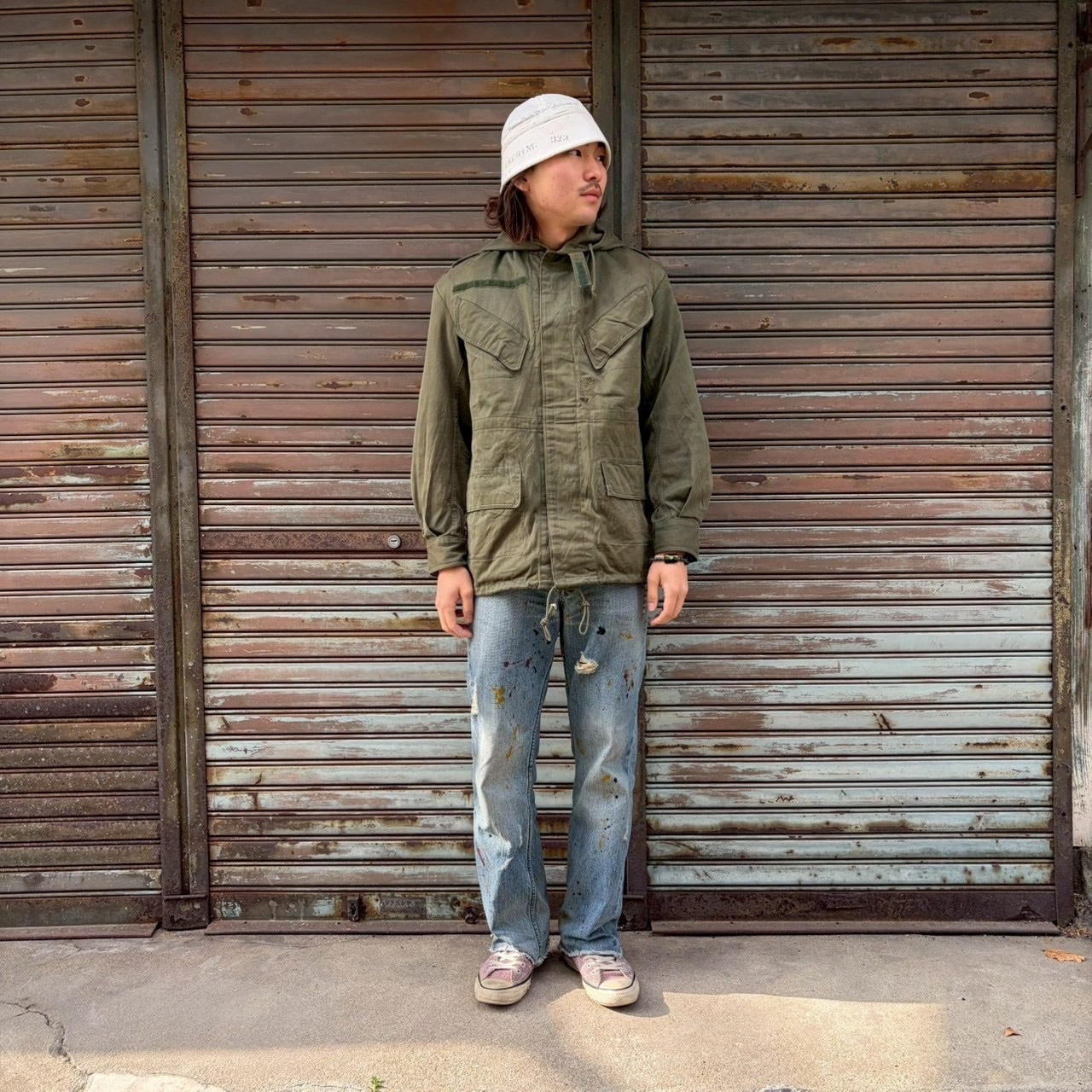 70s ベルギー軍 モッズコート SEYNTEX ミリタリー フィールド