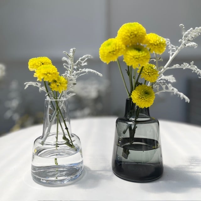 HOLMEGAARD(ホルムガード) フラワーベース Flora(フローラ)H12センチ 花瓶