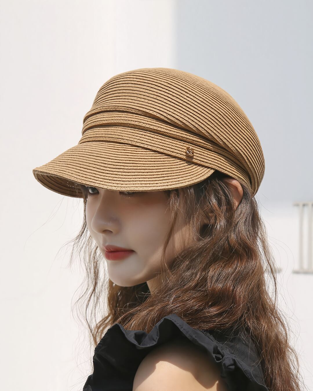 キャスケットストローハット(5 colors) 2507001