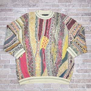1990s COOGI 3D KNIT SWEATER