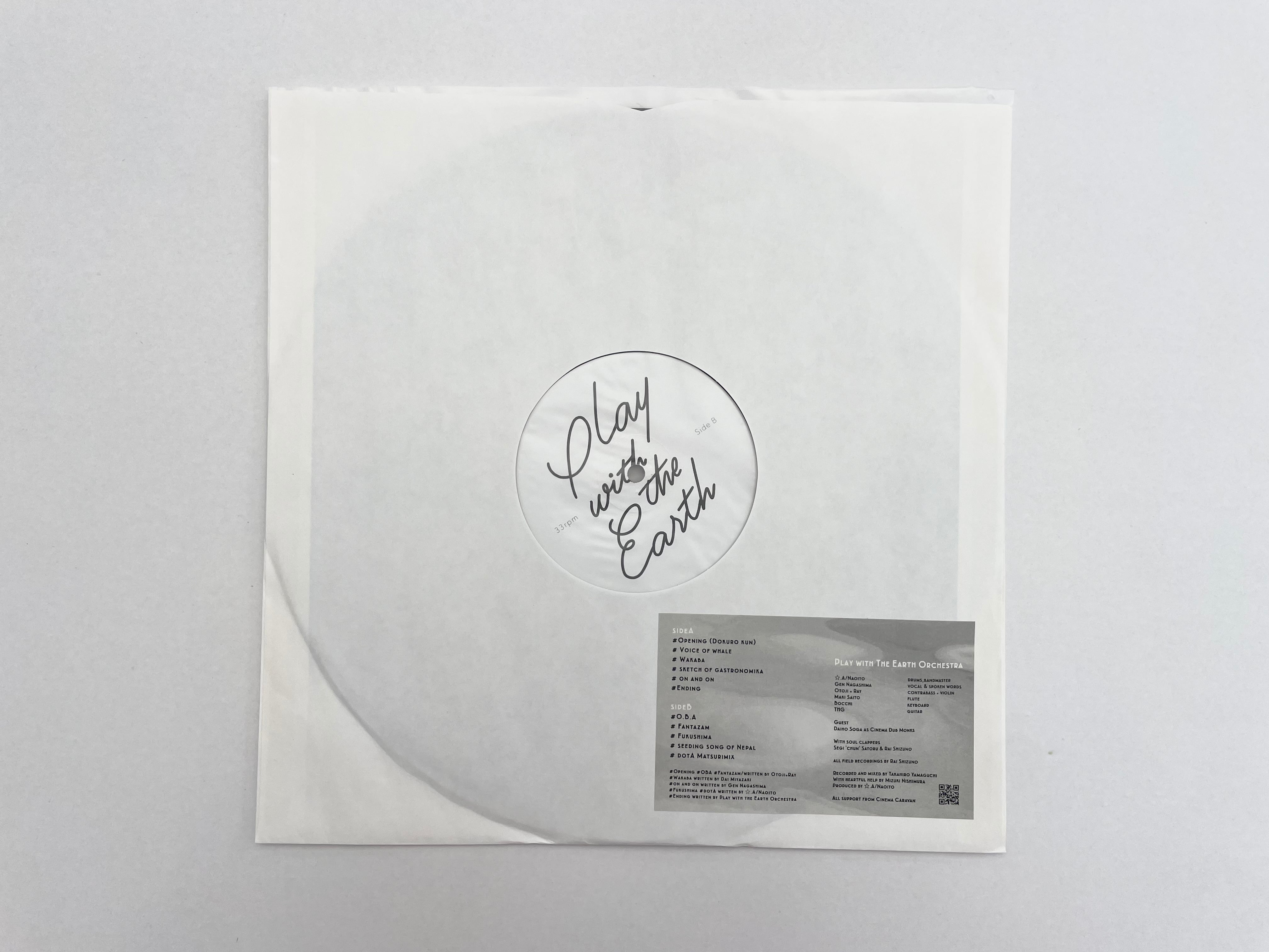 LPレコード Play with the earth