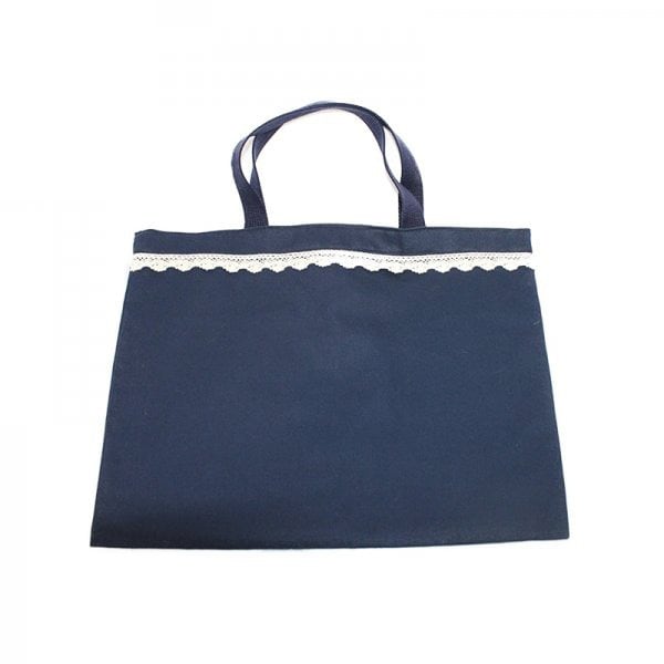 オリジナル濃紺レッスンバッグ（レース） | oeufplus