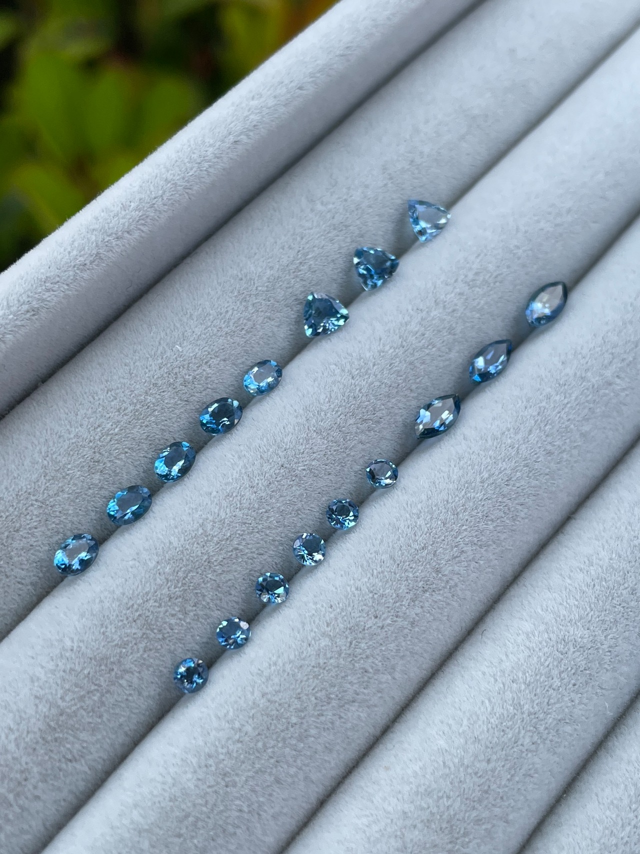 タトゥー鉱山産 アクアマリン 2.8mm