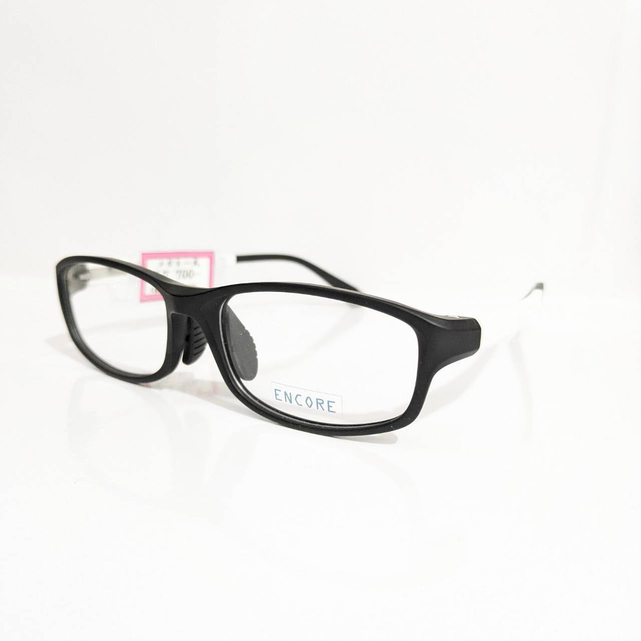 【ENCORE】スクエアセルフレーム ブラック