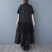 レースティアード シャツワンピース  30121