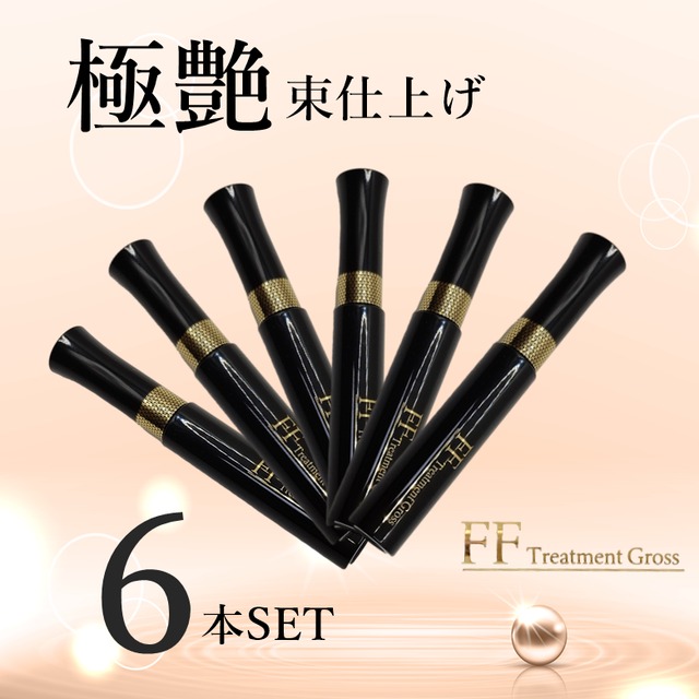 【送料無料】【お得6本SET 極艶・束仕上 】FFトリートメントグロス