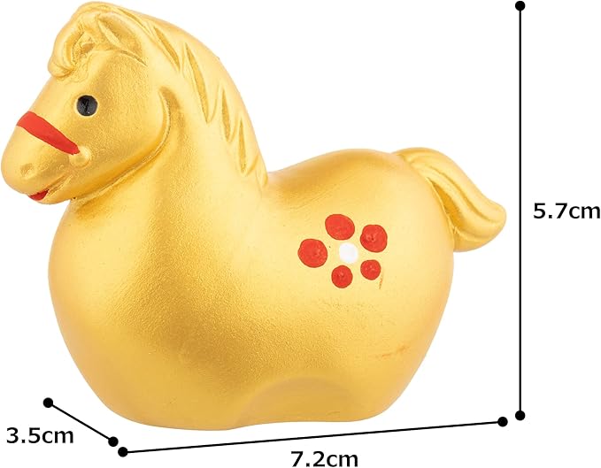 瀬戸陶芸社 2026年 干支 置物 置き物 コンパクト 午 馬 うま 正月飾り