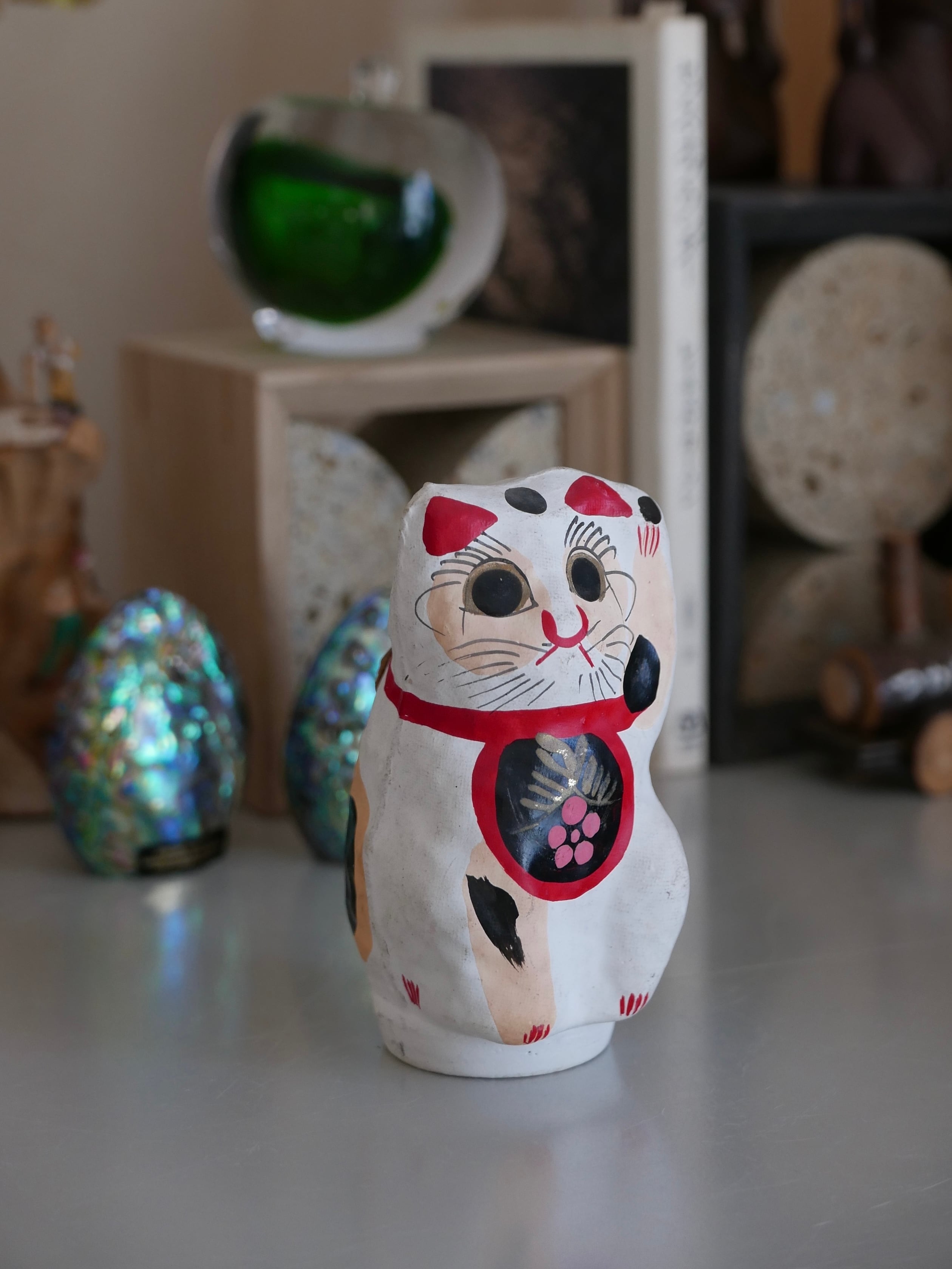 old japan 高崎張子　招き猫