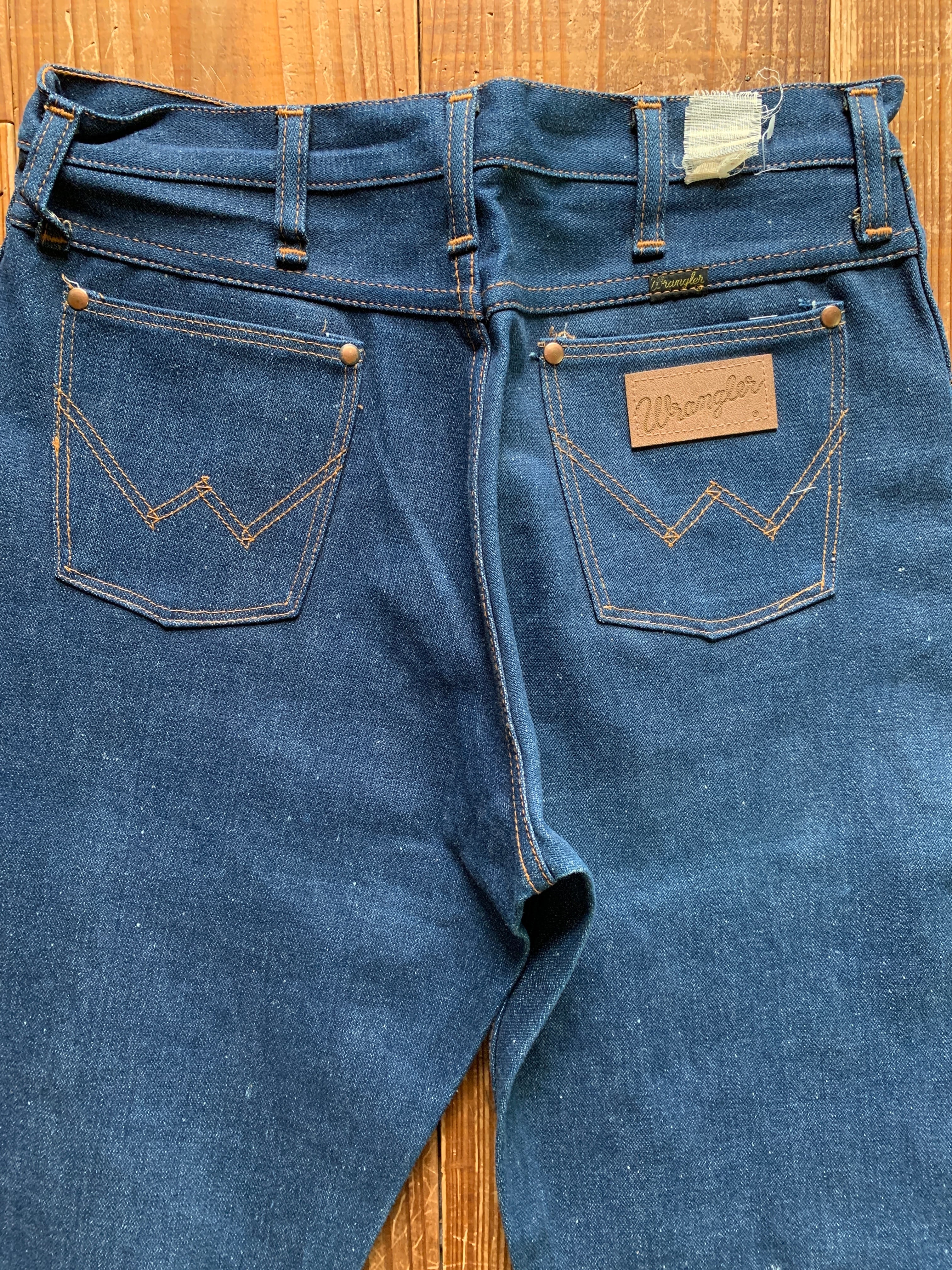 70's Wrangler 101SNVR STUDENT デニムパンツ DEADSTOCK 表記(30×32) USA製