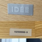 IDEE NOVA DINING TABLE ROUND 900 / 北欧 ナチュラル ダイニングテーブル ラウンドテーブル 美品 イデー ノヴァ / 関連:アクタス ウニコ