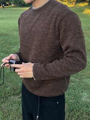 Coal Stitch Long Sleeve Knit Tee (3color)