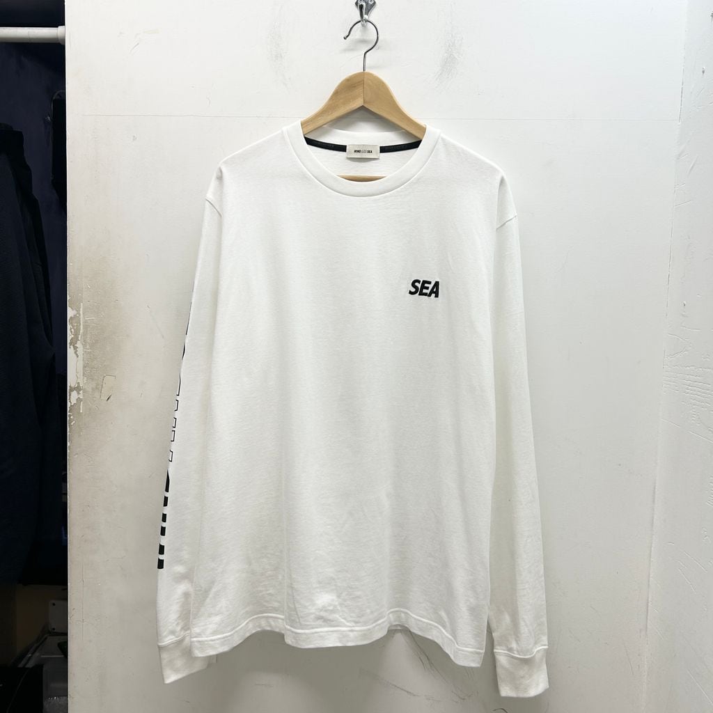 wind and sea ウィンダンシー Tシャツ ホワイト ホワイト ウィン