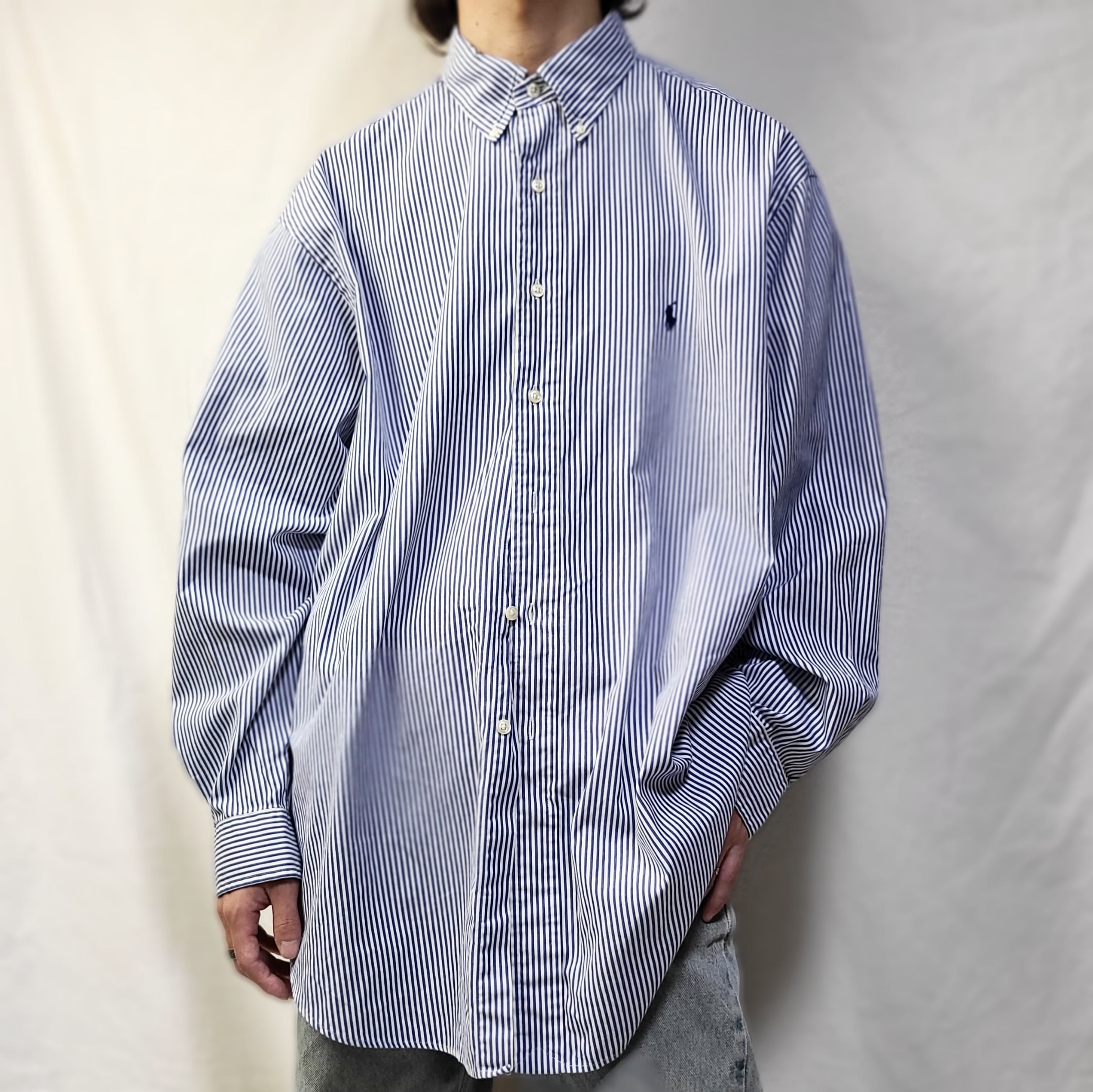 90's 90年代 Polo by Ralph Lauren ラルフローレン ボタンダウンシャツ