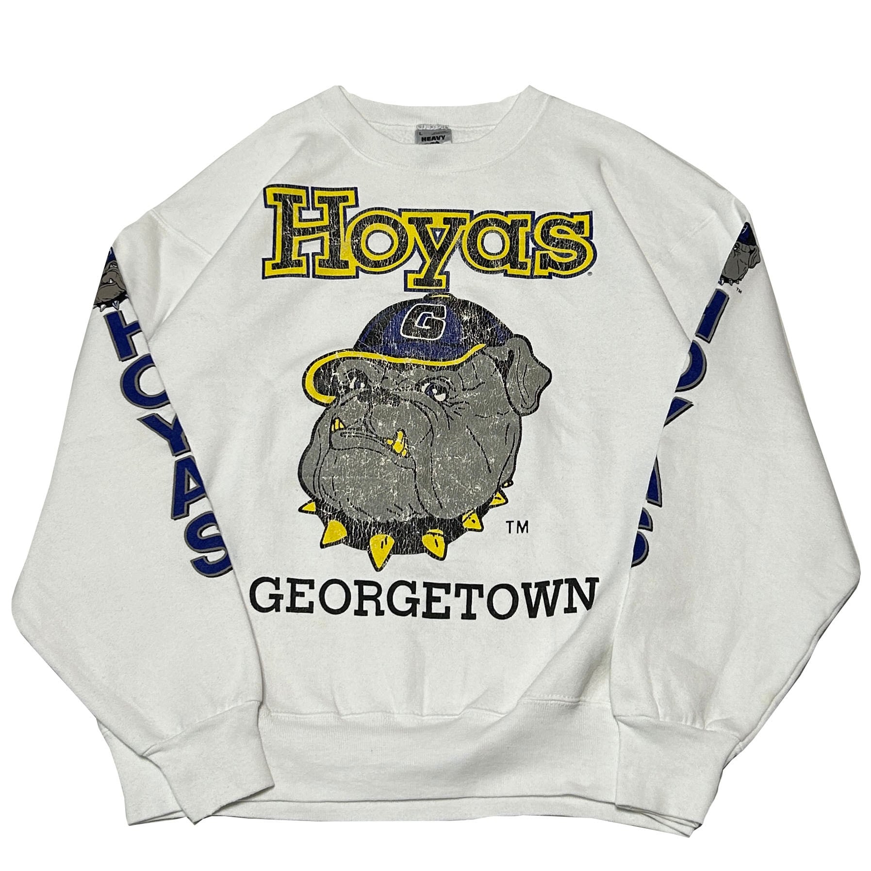 ９０S Georgetown Hoyas/ジョージタウン ホヤス クルーネック ...