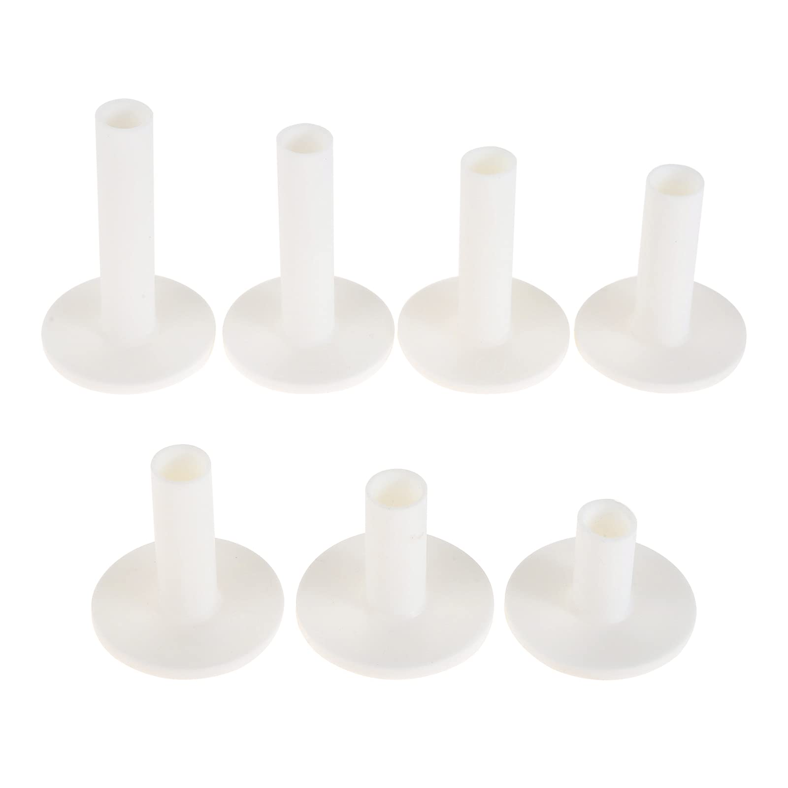 ゴルフ ティー プラスチック製 軽量 耐久性 ゴルフボールティー ホルダー ショートティー 練習用トレーニング 7本入り 全7サイズ