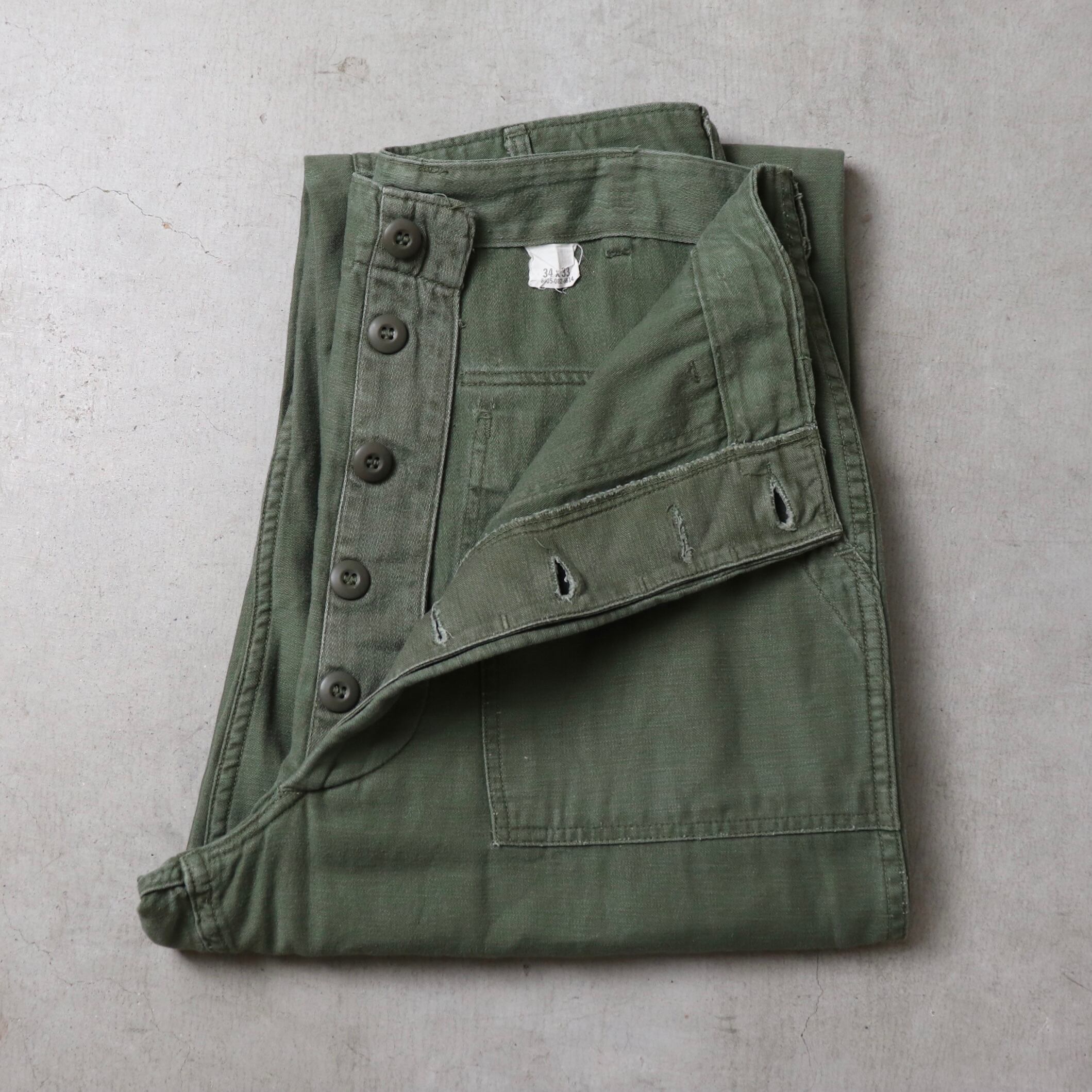 1960s U.S.ARMY ベイカーパンツ W34L33　D381 | ROGER'S used clothing - ロジャース -  powered by BASE