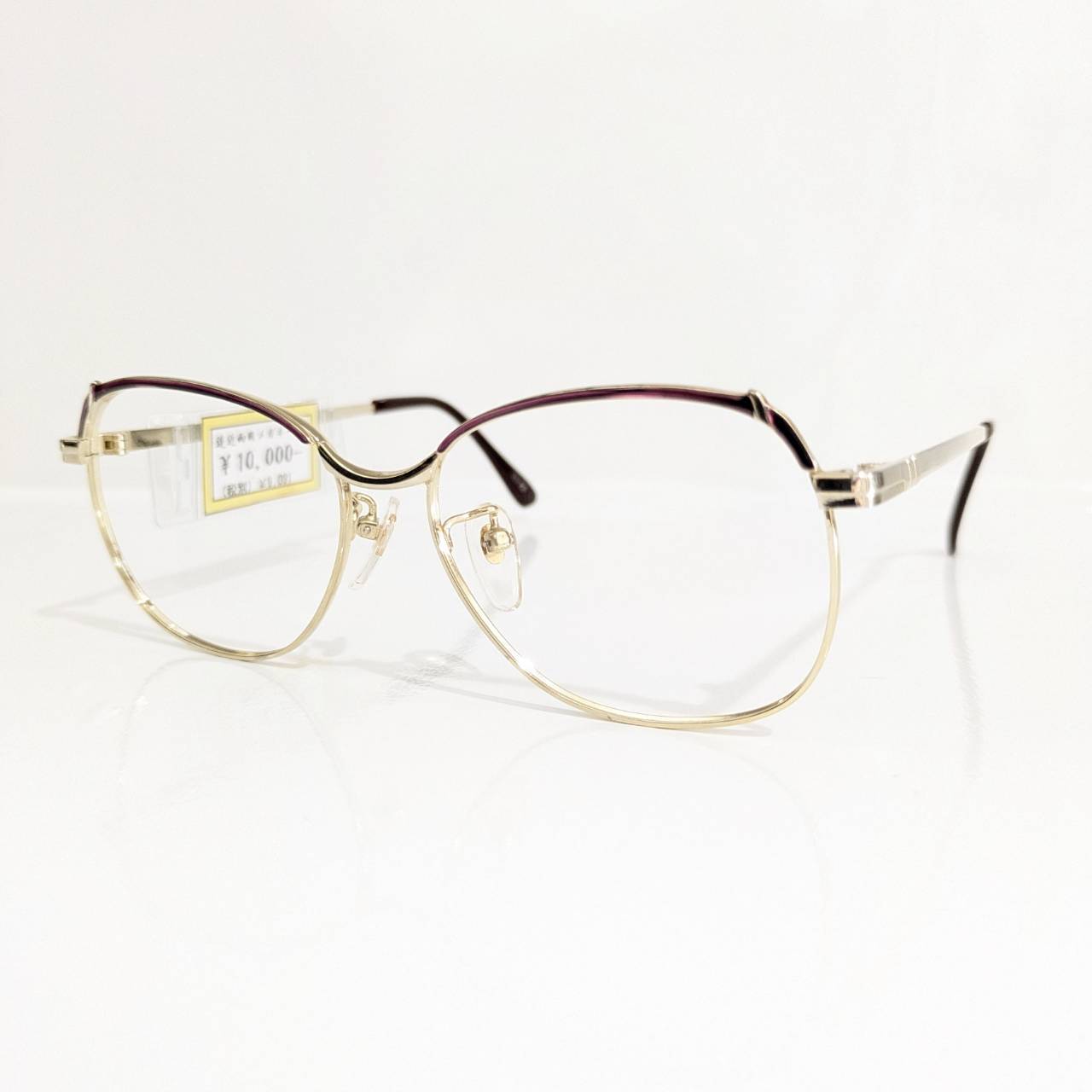 【ご婦人向け】屈折率1.67遠近両用セット オーバル ゴールド