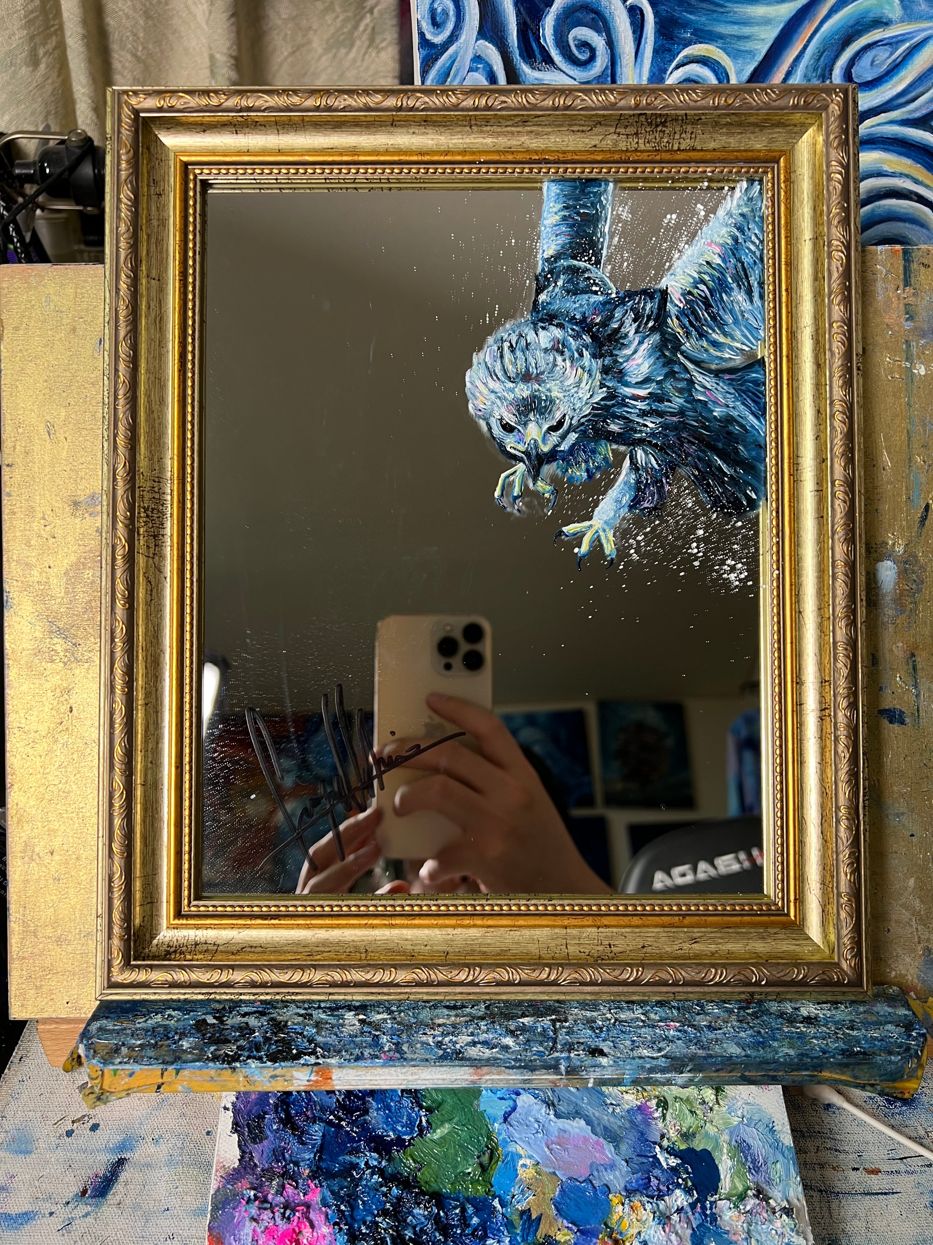 鏡の空の王様 | ペイント聖矢アートショップ