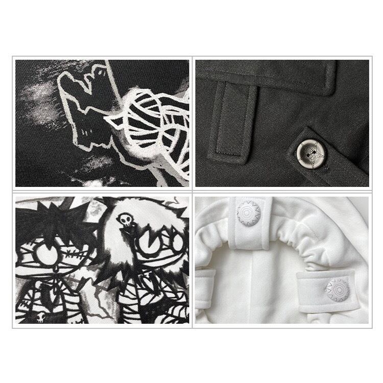 CFIERCE] Mummy Couple Printed Hoodie | BYORI