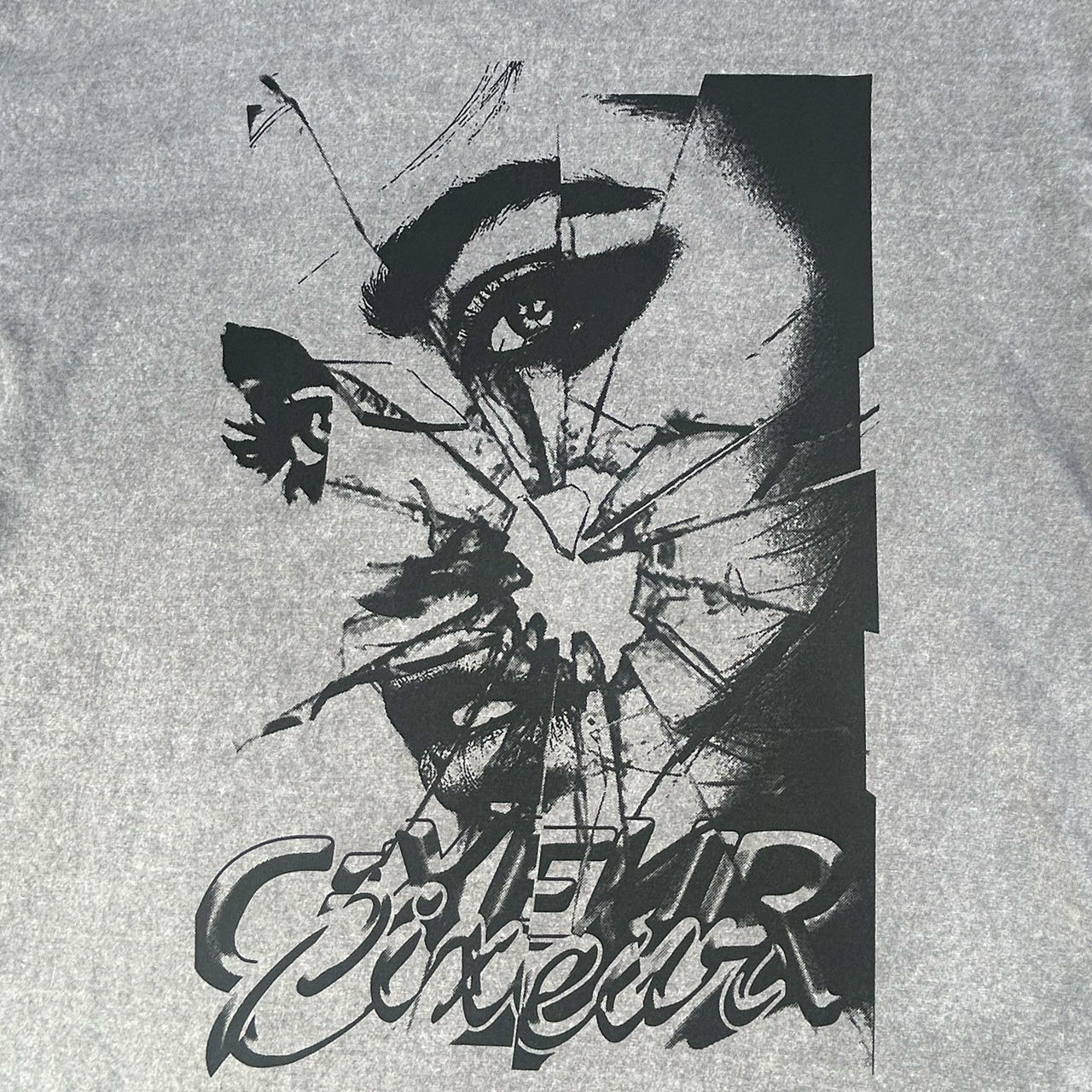 "LADY ACTION" T-shirts gray