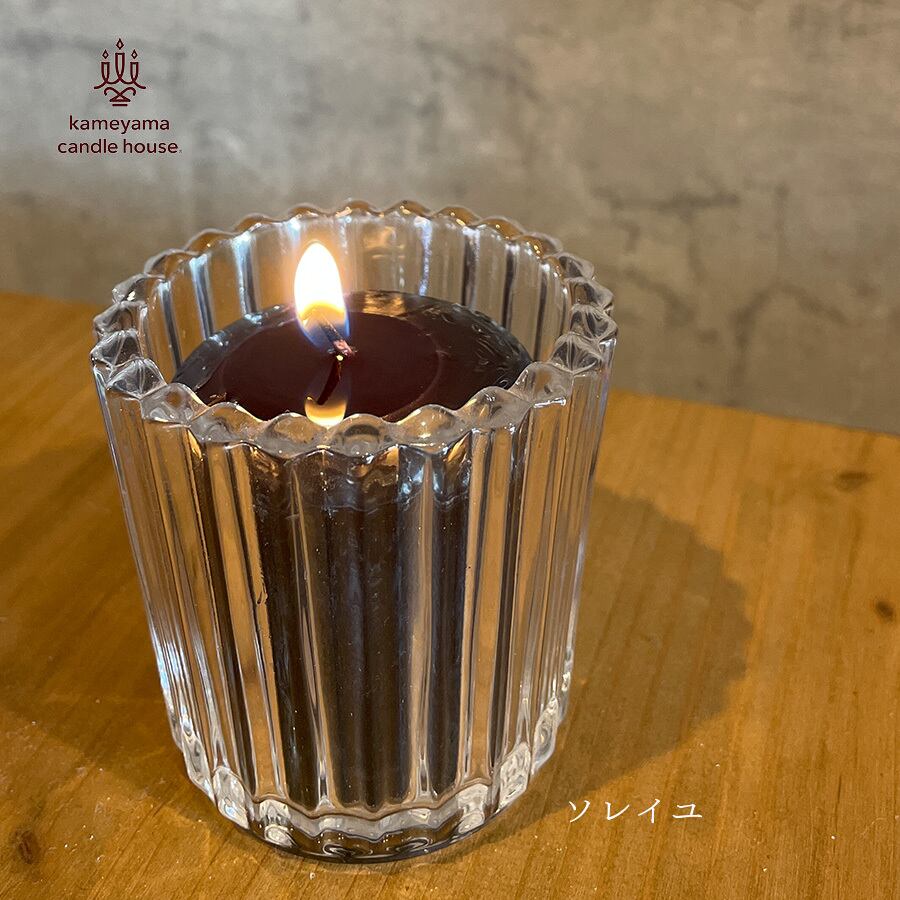 キャンドルホルダー カメヤマ ガラス キャンドルホルダー・スタンド