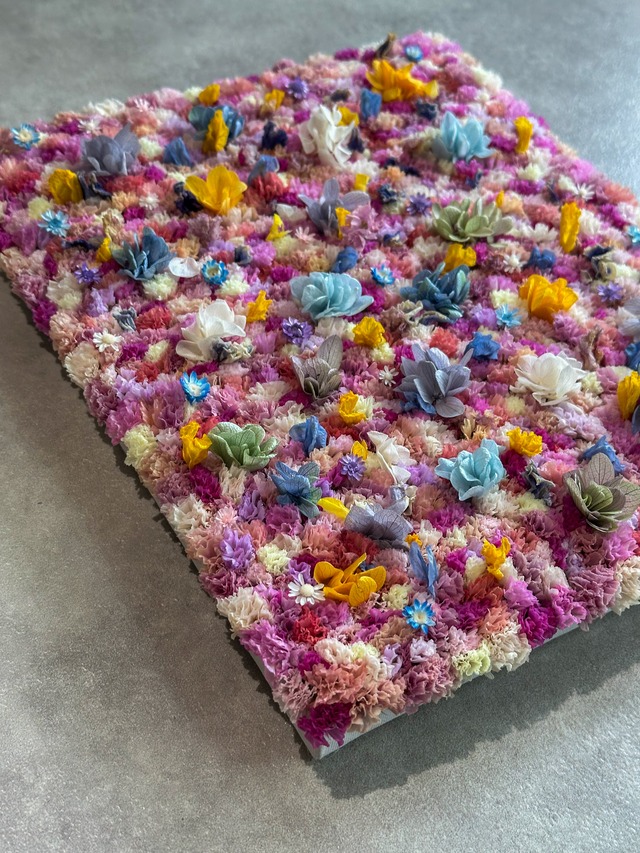 キャンバスフラワー