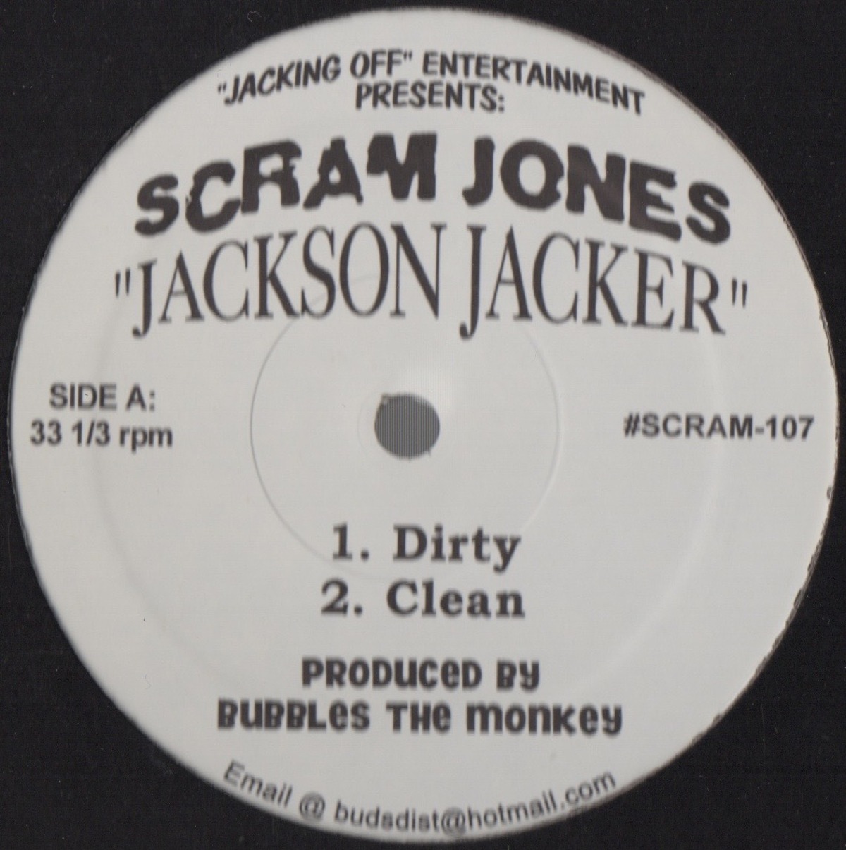  12inch SCRAM JONES JACKSON JACKER COMPACT DISCO ASIA