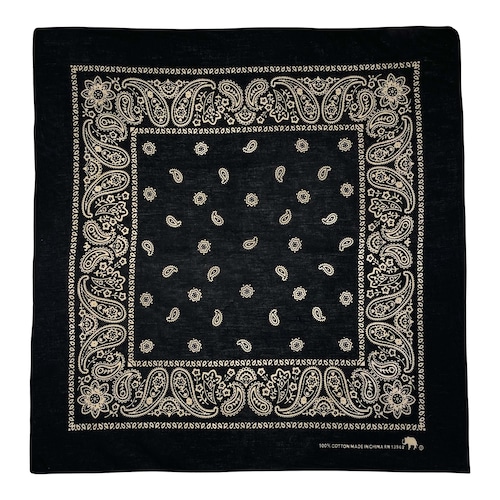 Paisley Bandana made in China Elephant Mark Paisley Bandana made in China Elephant Mark