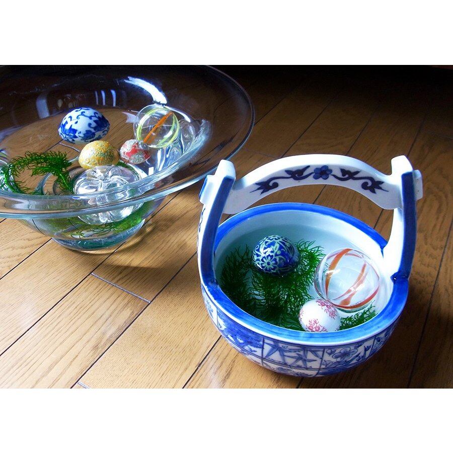 陶器浮き玉大 赤 | caeru