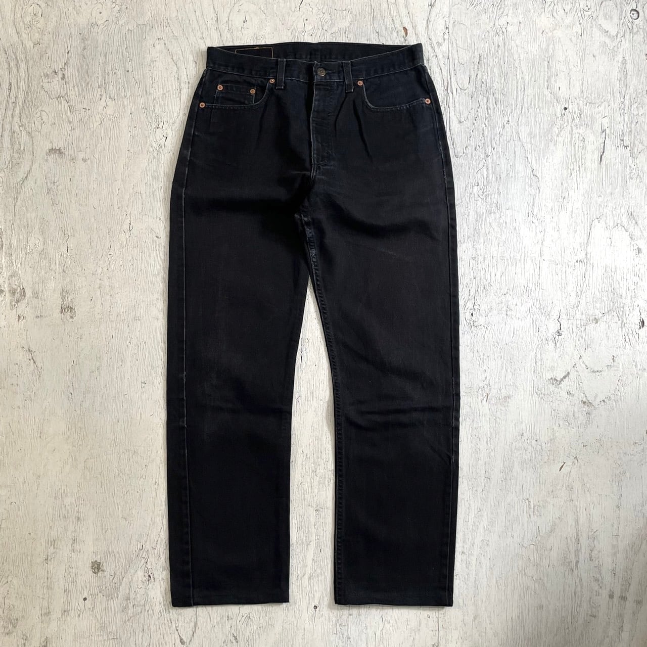 1980's Levi's 615 black denim pants #F893